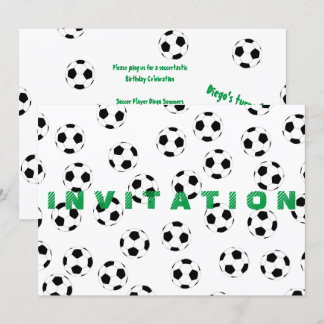 Fußball der Happy Juul Company Einladung