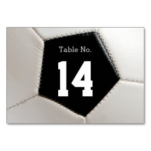 Fußball des Tischnummer-Fußball-  Tischnummer