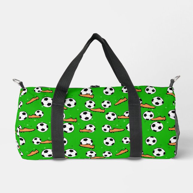 Fußball Design  Duffle Bag (Vorderseite)