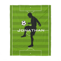 Fußball Design Fleece Blanket