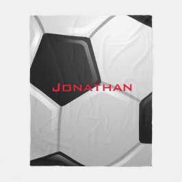 Fußball Design Fleece Blanket