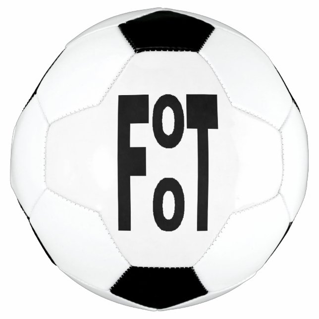 Fußball Design FOOT (Vorderseite)