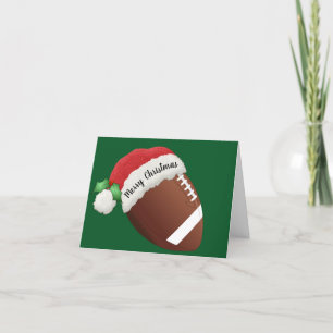 Fußball-Design gefaltete Grußkarte Karte