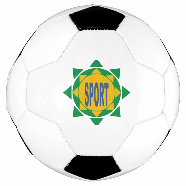 Fußball Design SPORT BRAZIL (Vorderseite)