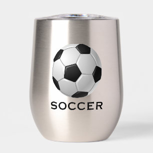 Fußball Design Thermal Wine Tumbler