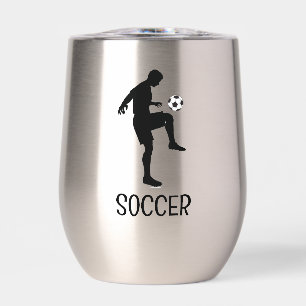 Fußball Design Thermal Wine Tumbler