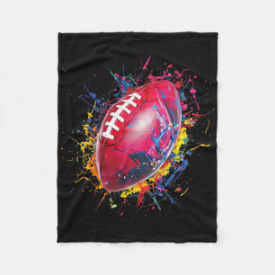 Fußball-Designs. Uni Football Fleecedecke