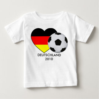 Fussball Deutschland Baby Shirt WM 2010