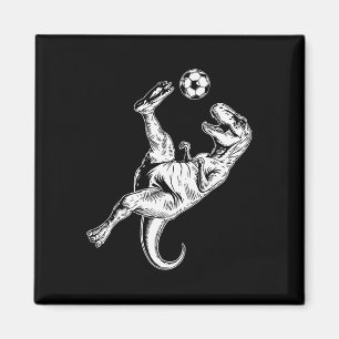 Fußball Dinosaurier Kinder Jungen Männer Fußball Magnet