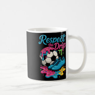 Fußball Drip Jungen Mädchen Eis Drip Mit Streuseln Kaffeetasse