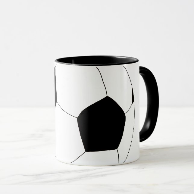 Fußball durch Happy Juul Company Tasse (VorderseiteRechts)