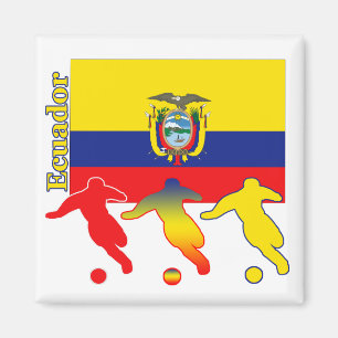 Fußball Ecuador Magnet