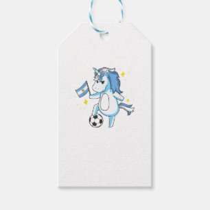 Fußball Einhorn Argentinien Trikot Design Argentin Geschenkanhänger