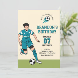 Fußball Einladung