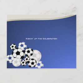 Fußball Einladung Bar Mitzvah