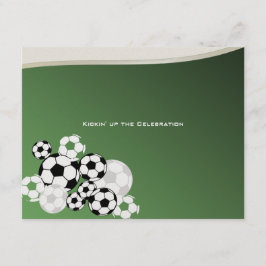 Fußball Einladung Bar Mitzvah