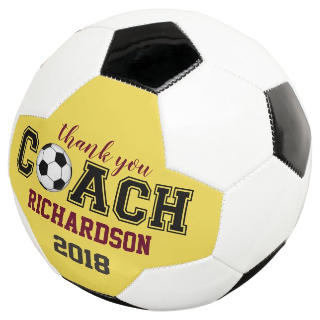Fußball einzigartig Brauch Dankeschön Geschenk für (Dreiviertel)