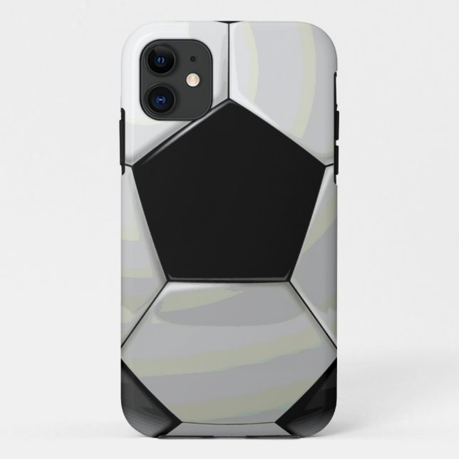 Fußball-Einzigartigkeit Case-Mate iPhone Hülle (Rückseite)