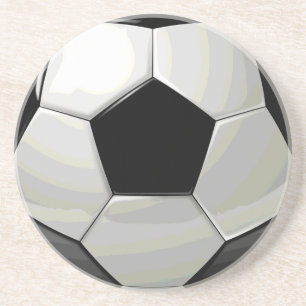 Fußball-Einzigartigkeit Getränkeuntersetzer