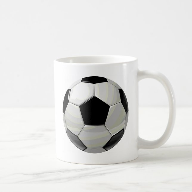 Fußball-Einzigartigkeit Kaffeetasse (Rechts)