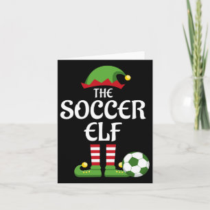 Fußball Elf Familie Matching Group Weihnachten Spo Karte
