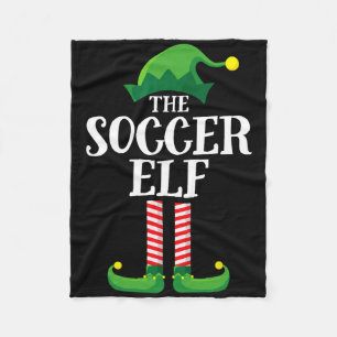 Fußball-Elf passendes Familien-Gruppen-Weihnachtsf Fleecedecke