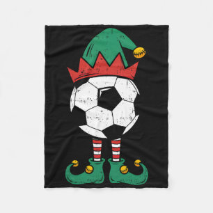 Fußball Elf Weihnachten Lustiger Xmas Elf Fußball Fleecedecke