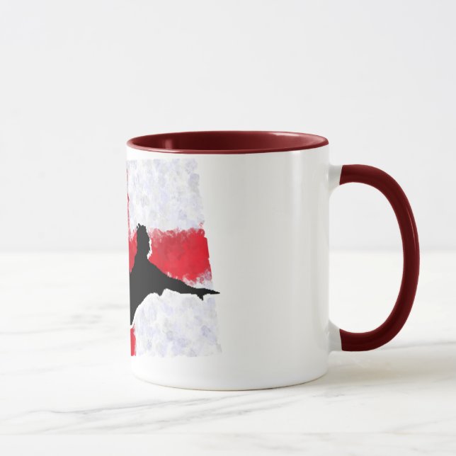 Fußball-England Tasse (Rechts)