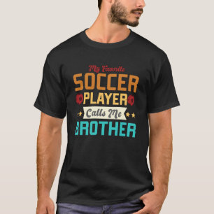 Fußball entwirft mein Lieblingsfußballspiel nennt T-Shirt