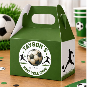 Fußball Erster Jahrgang 1. Geburtstag Geschenkschachtel