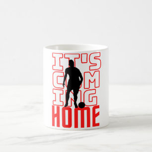 Fußball Es kommt Zuhause Sport Motivation Kaffeetasse