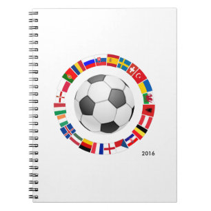Fußball-Europameisterschaft 2016 Notizblock
