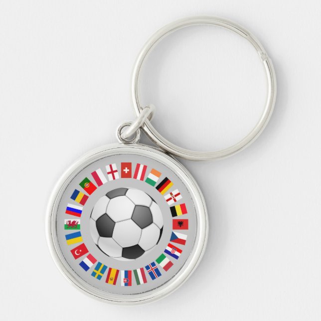 Fußball-Europameisterschaft 2016 Schlüsselanhänger (Vorne)