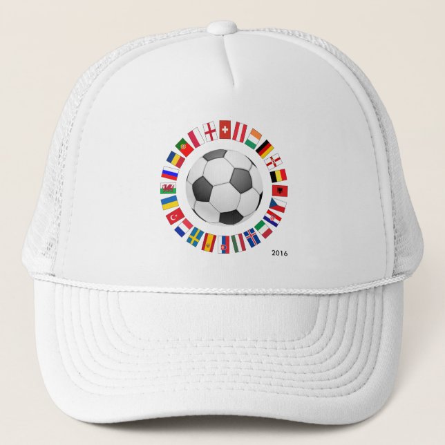 Fußball-Europameisterschaft 2016 Truckerkappe (Vorderseite)