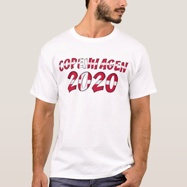 Fußball-Europameisterschaft 2020 T-Shirt (Vorderseite)