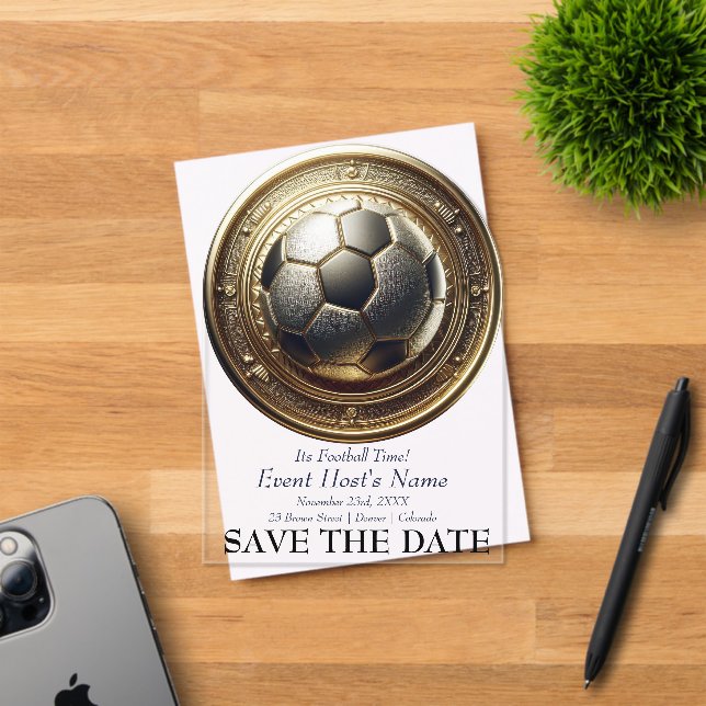 Fußball-Event-Party Einladung (Insitu (Einladungskarte))