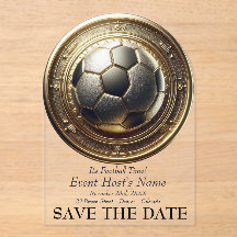 Fußball-Event-Party Einladung