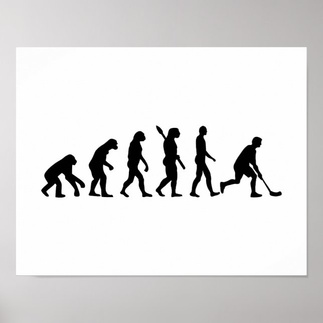 Fußball-Evolution Poster (Vorne)