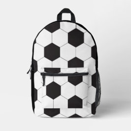 Fußball-Fan zurück in die Schule Bedruckter Rucksack