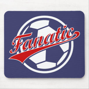 Fußball-Fanatiker Mousepad