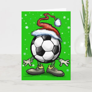 Fußball Feiertagskarte