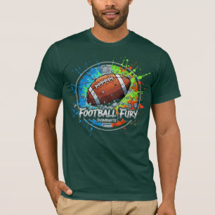 Fußball Fell Dominieren Spieltag Stimmung T-Shirt