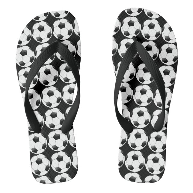 Fußball Flip Flops (Fußbett)