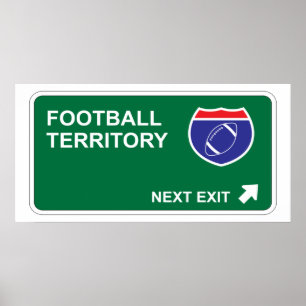 Fußball-folgender Ausgang Poster