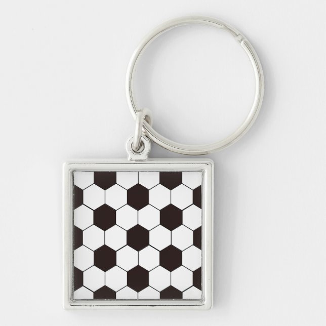 Fußball | Football-Muster Schlüsselanhänger (Vorne)