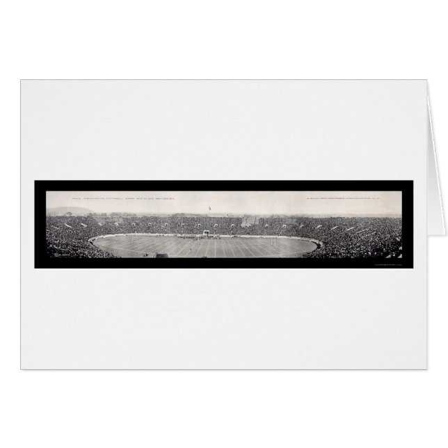 Fußball-Foto 1915 Princetons Yale (Vorderseite (Horizontal))