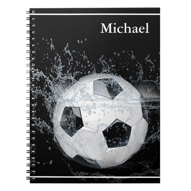 Fußball-Foto Notizblock (Vorderseite)
