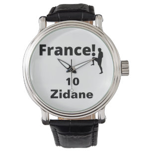 Fußball-Frankreich, anpassbar Armbanduhr