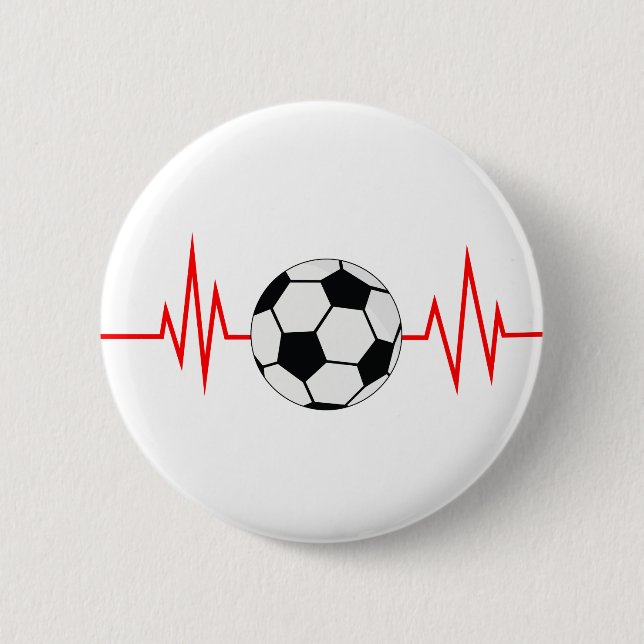 Fußball-Frequenz Button (Vorderseite)