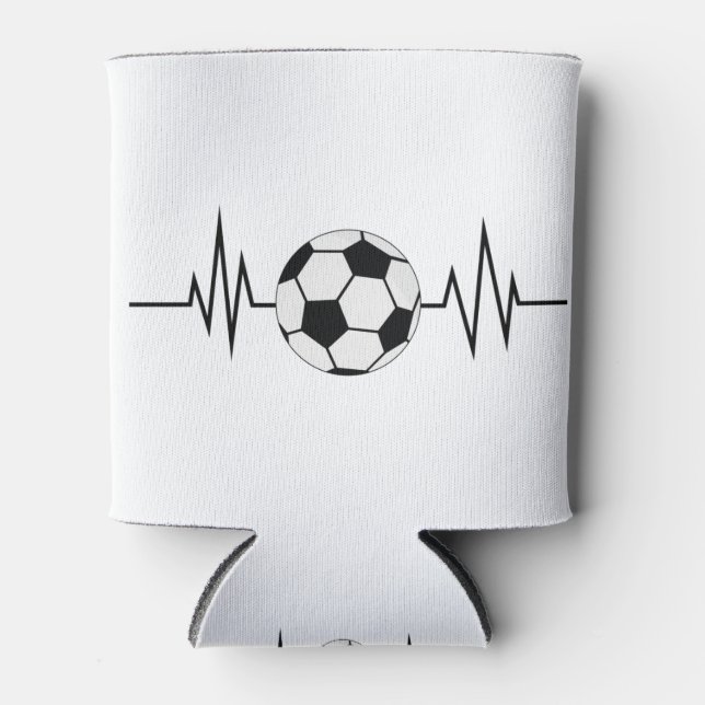 Fußball-Frequenz Dosenkühler (Vorderseite)